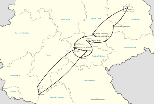 Luthertour Ausschnitt