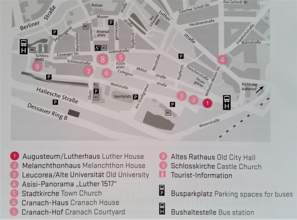 Cityplan Wittenberg